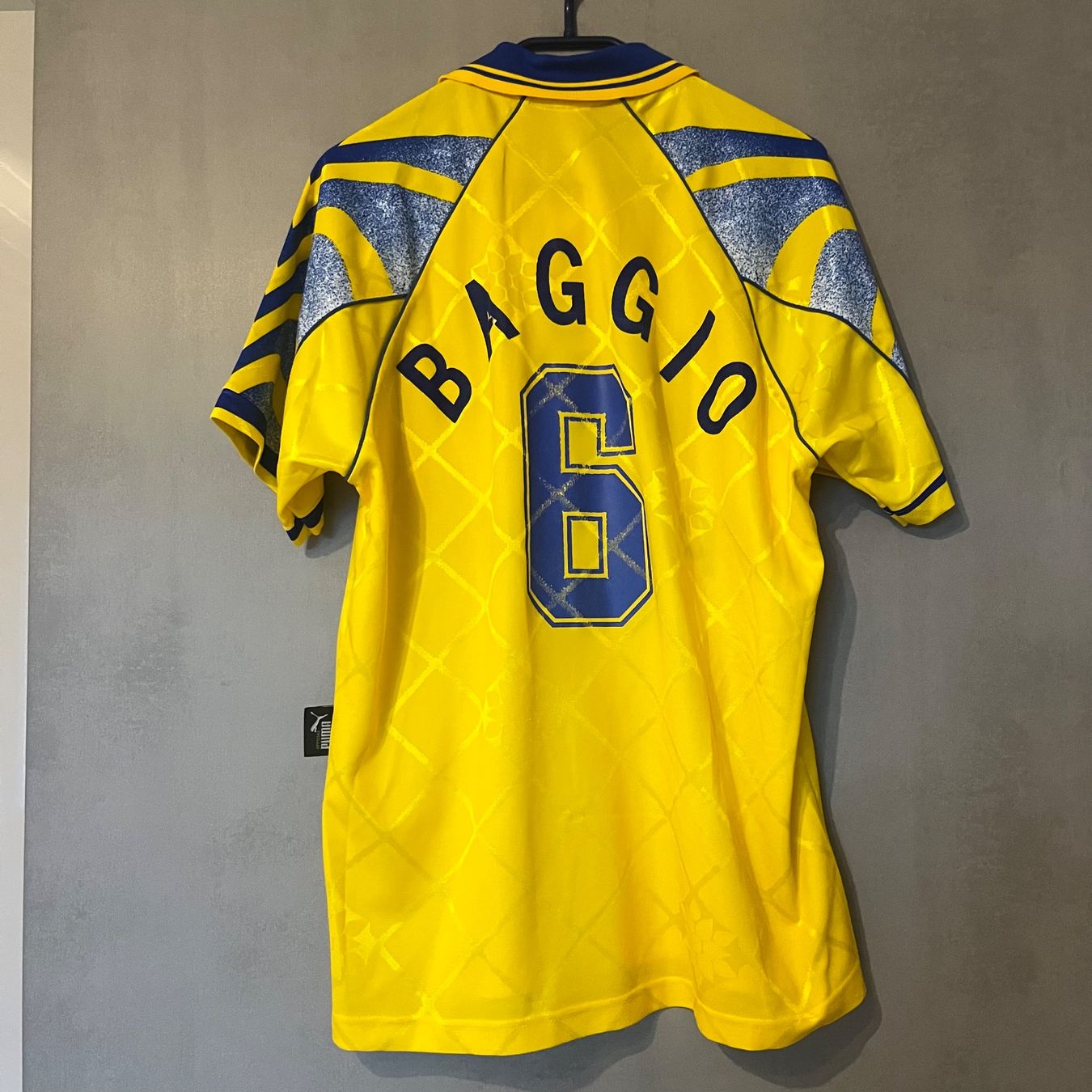 Puma Canottiere & Pantaloni: AC Parma Maglia Puma Baggio – Usato da Winterthur venduto da LaBodega 8