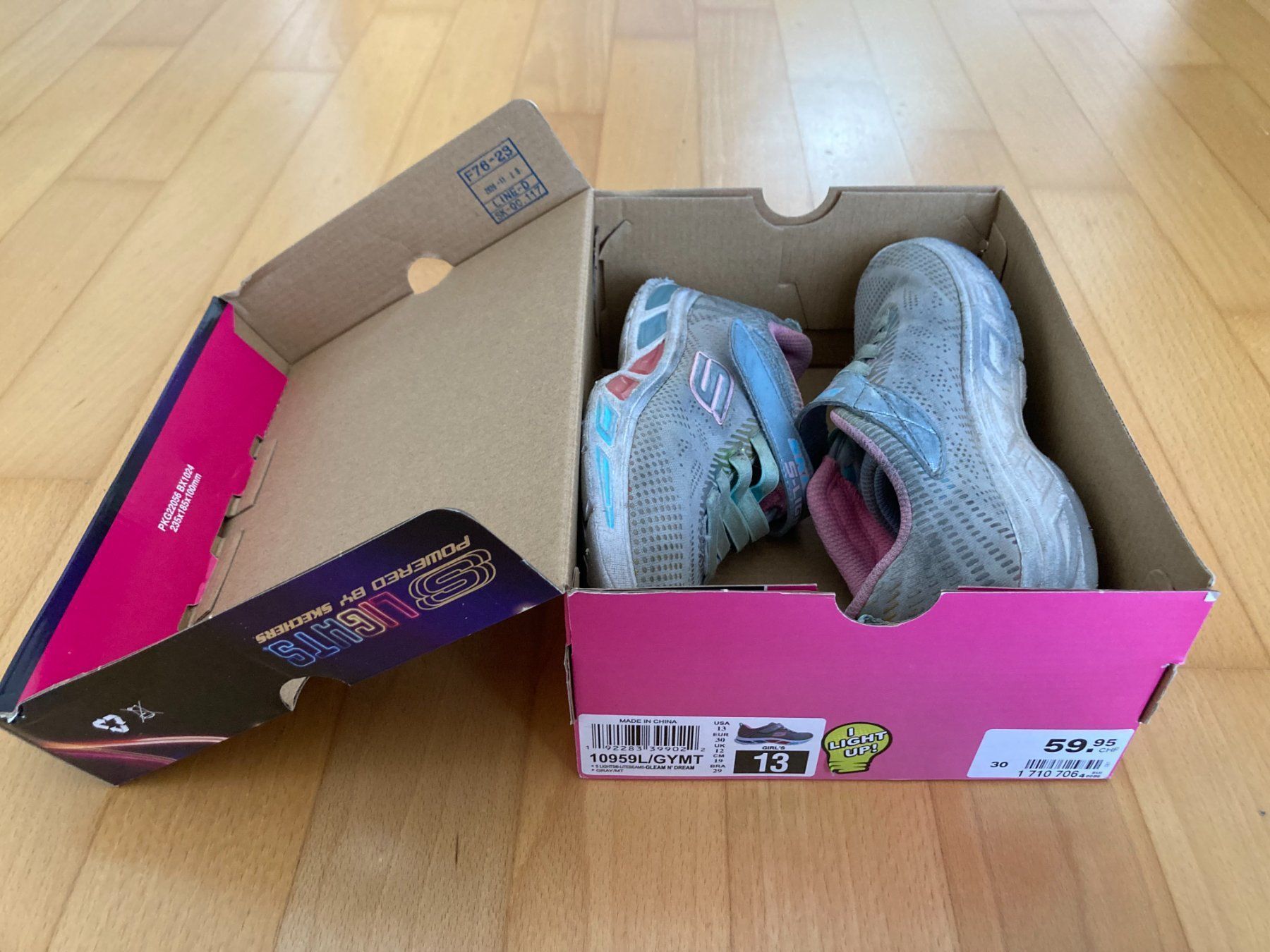Skechers Scarpe per ragazze: Skechers "S-Lights" – Usato da Muttenz venduto da Juvenile33 5