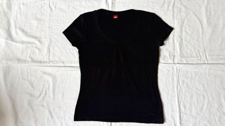 s.Oliver, T-Shirt, schwarz, Gr. 34