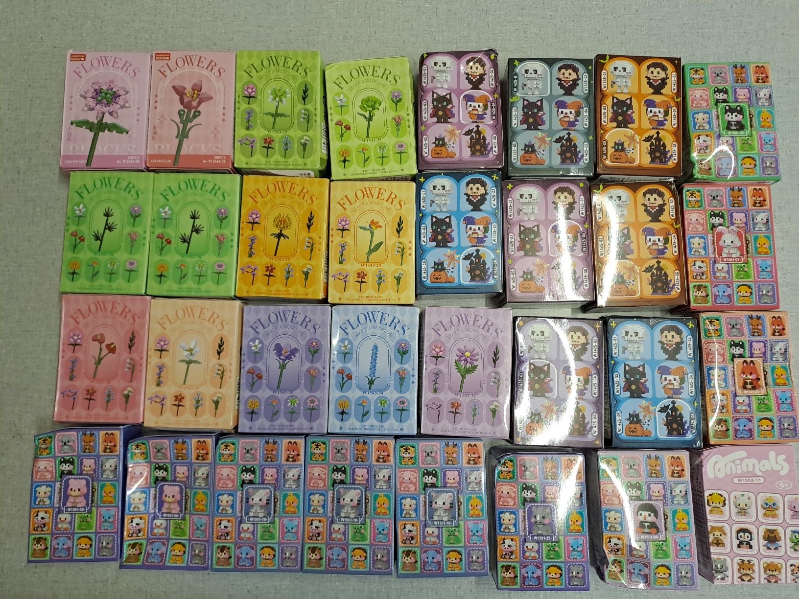 Puzzles: 32 Mini Block Puzzle Restposten – Neu (gemäss Beschreibung) aus Uznach von Walaylatiere 4