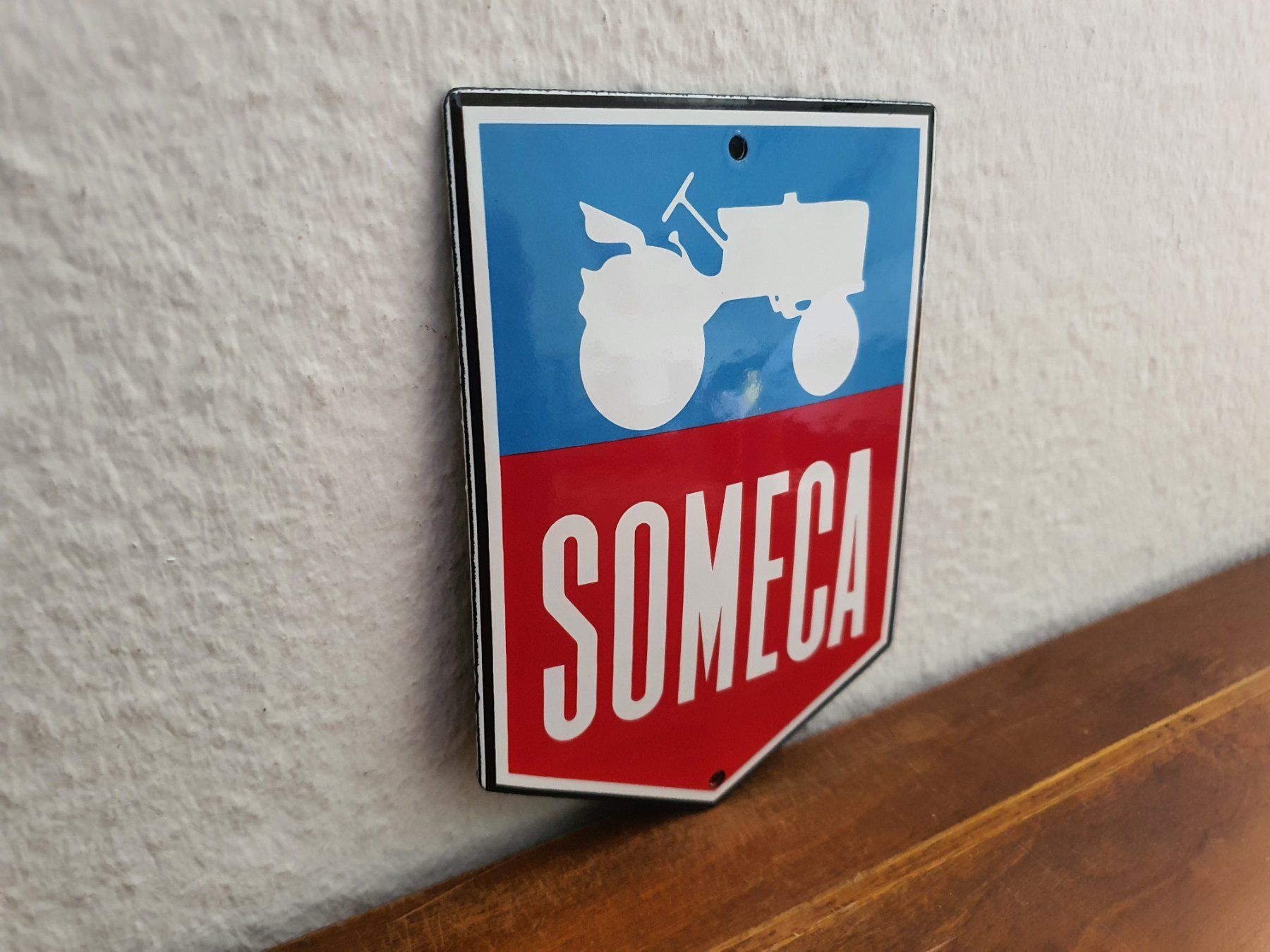Simca Insegne: Emailschild Simca Someca Traktor Logo Emaille Schild Reklame – Nuovo (secondo la descrizione) da Schaffhausen venduto da pfanis09 5