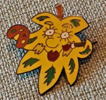 D028 - Kunst Pin Herbst Blatt Maler