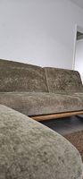 Design Sofa / Bettsofa in Olivgrün  hochwertig & neuwertig