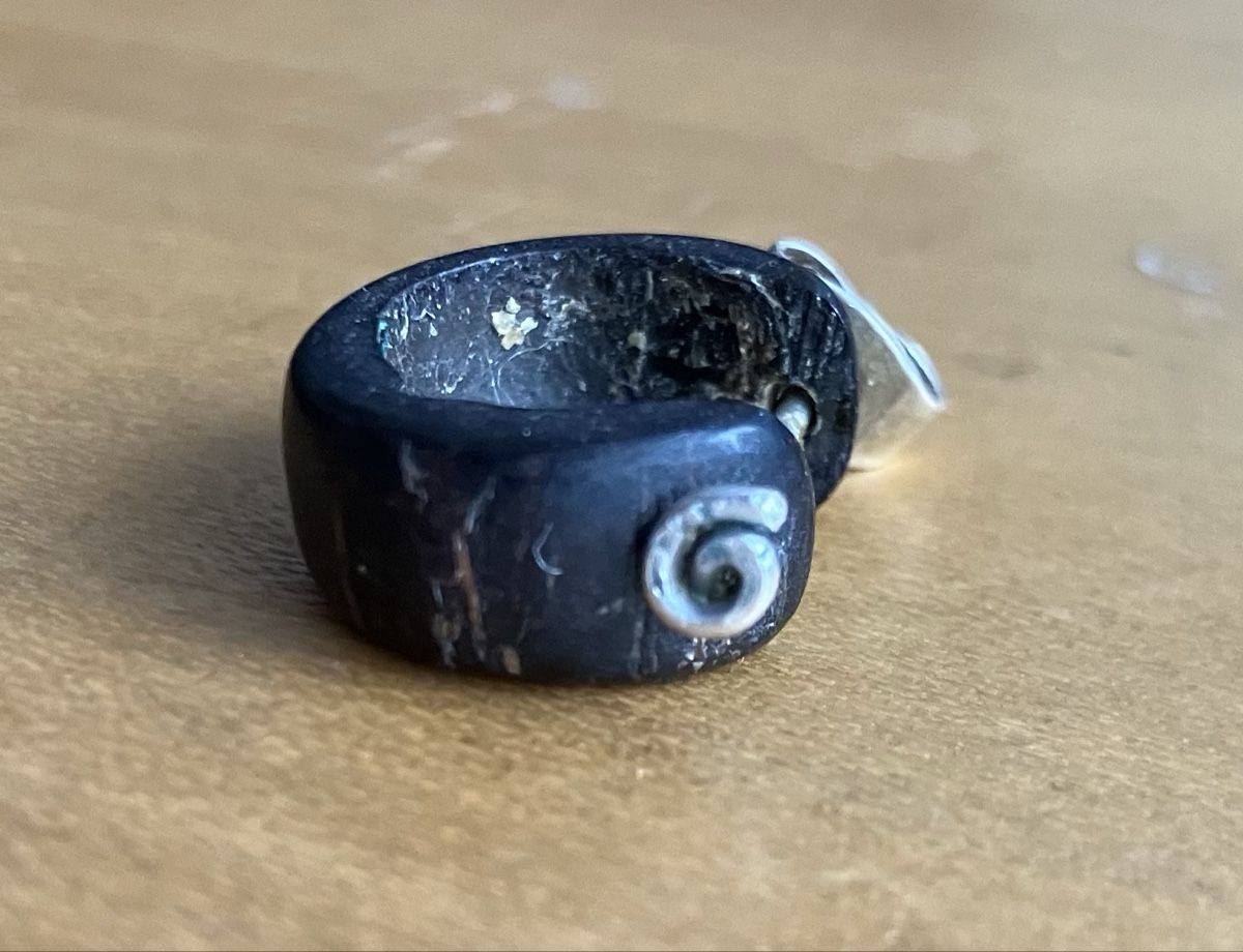 Boucles d'oreille: Ohrstecker Silber Holz – D'occasion à Lyss par Punktum01 3