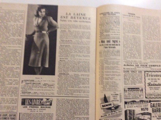 Riviste & Magazine: Journal sur la Mode 1948 – Usato da Genève venduto da edelweiss1900 7