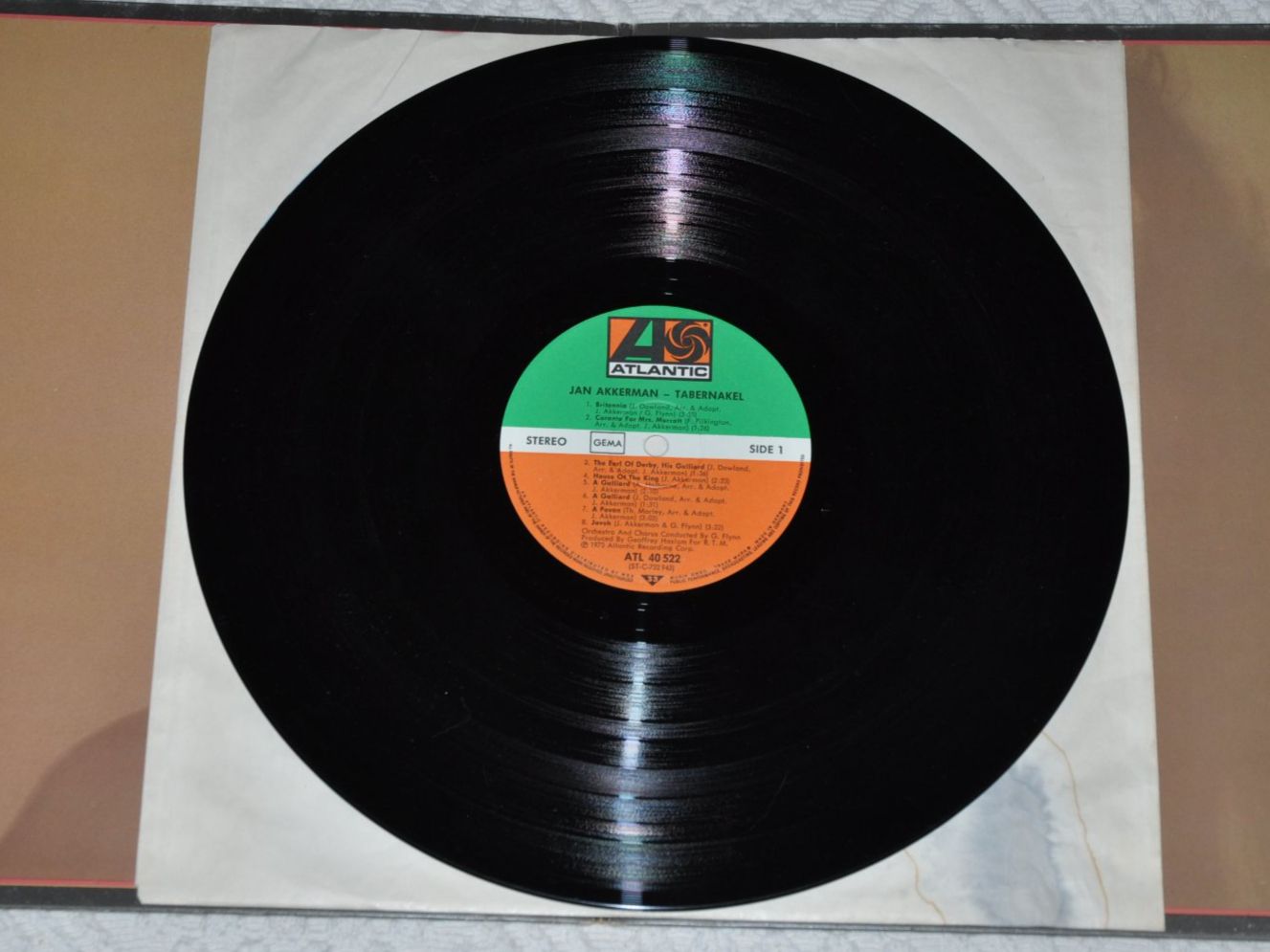 Vinyles: LP Jan Akkerman - Tabernakel – D'occasion à Boll par Theodora15 3