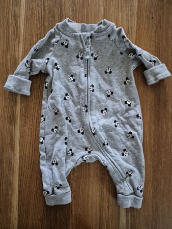 Micky Maus Baby Jumpsuit, Gr. 56, H&M, Top Zustand!