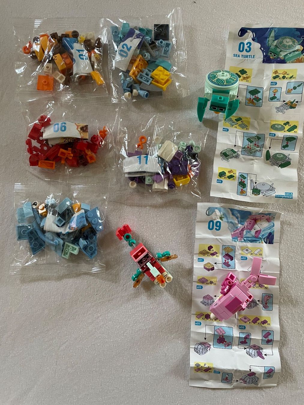 Giocattoli: Fake-Lego; Set Meerestiere – Nuovo e nell'imballaggio originale da Cham venduto da 2eye
