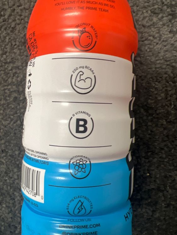 PRIME Ice Pop USA version with BCAAs Kaufen auf Ricardo