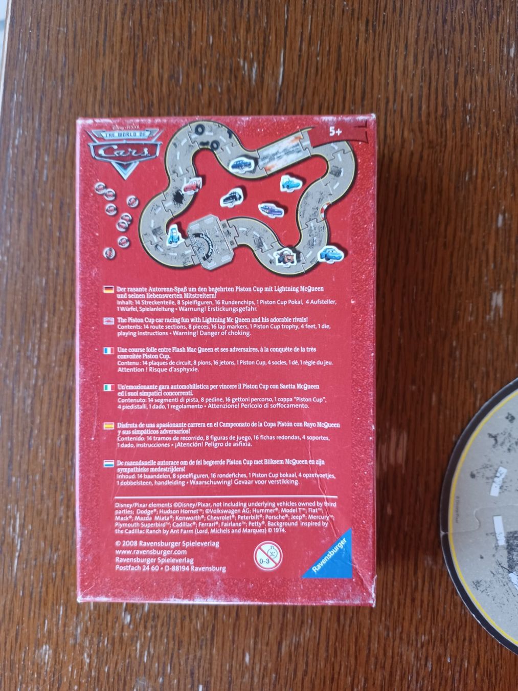 Ravensburger Giochi: Piston Cup Spiel (Cars) – Usato da Wangen SZ venduto da Koenigskind83 1