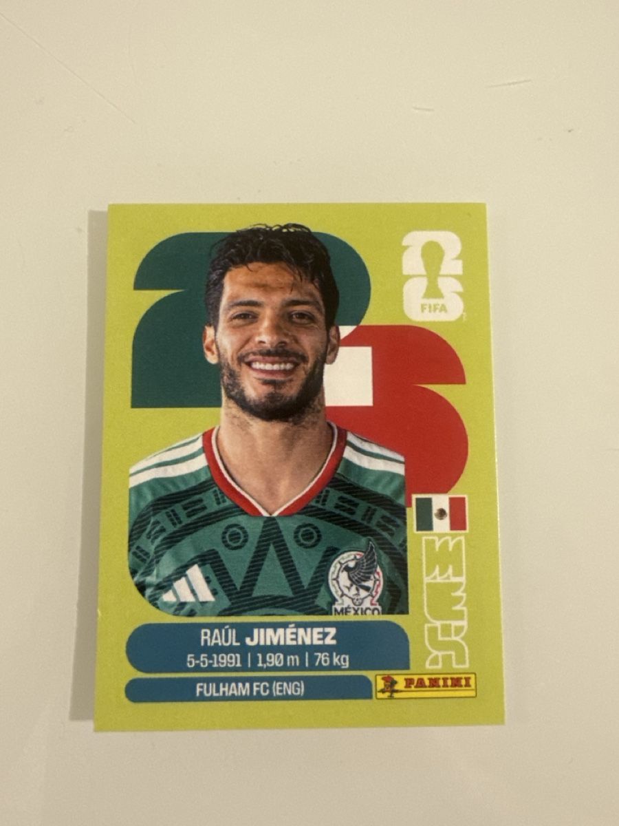 Panini Carte collezionabili: Panini 2026 Raul Jimenez MEX17 – Nuovo (secondo la descrizione) da Bern venduto da akl_sy9s