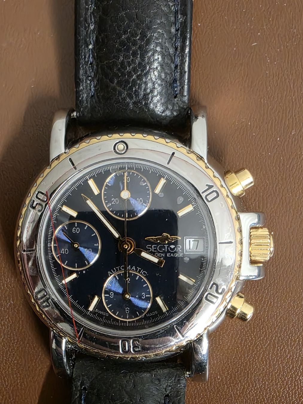 Sector Orologi: Sector Golden Eagle Herren Uhr, Chronograph, Automatic – Nuovo (secondo la descrizione) da Wolfertswil venduto da Antiko 3