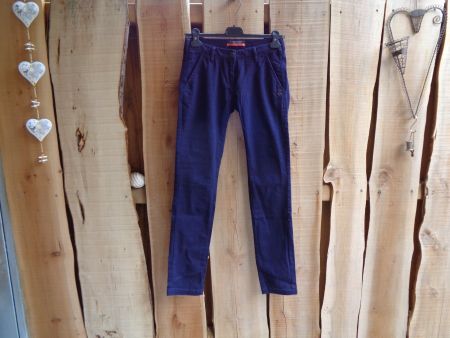 NEUE lila Chinohose Maison Scotch Gr. XS - 210828