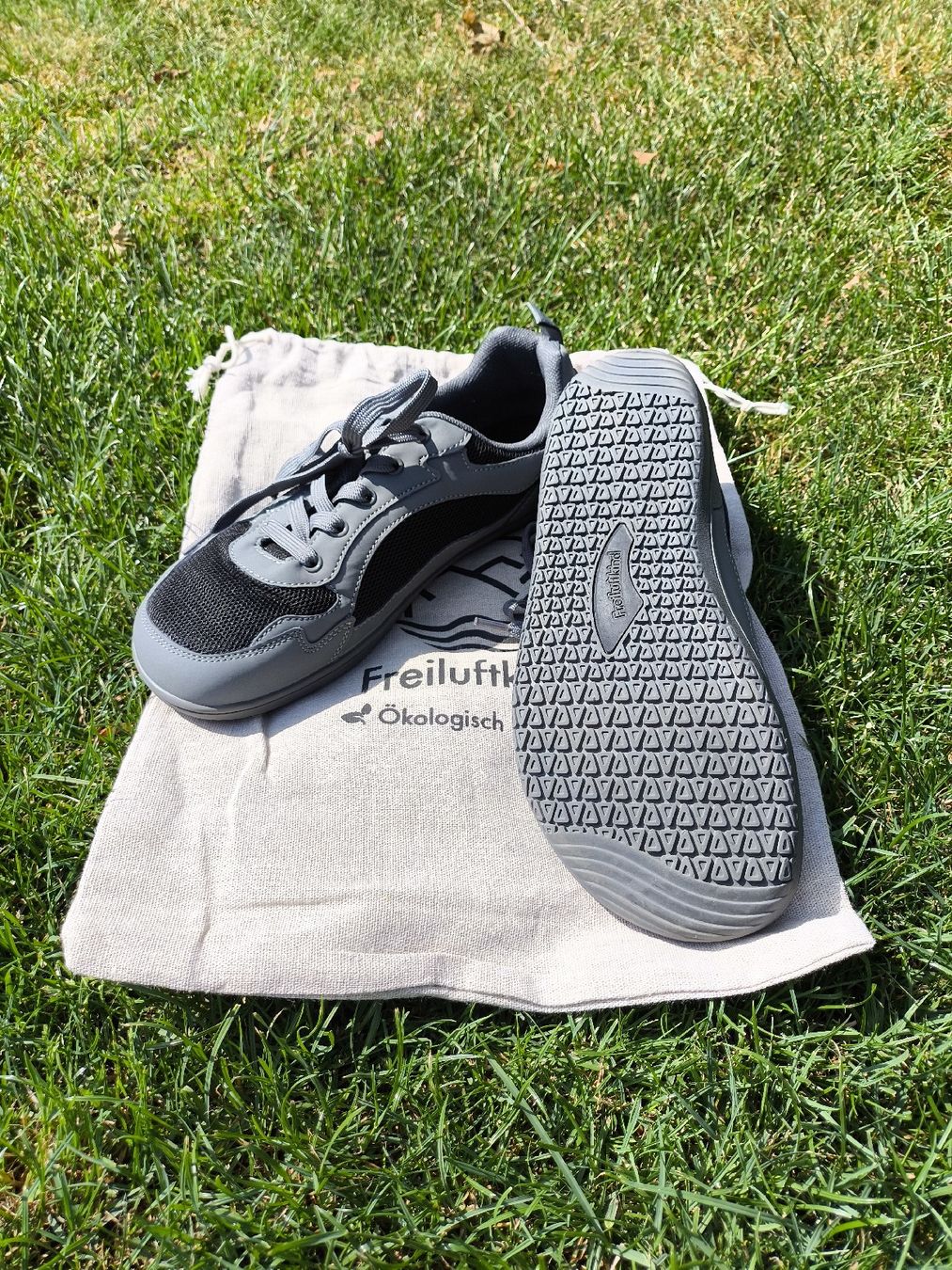 Scarpe da uomo: Freiluftkind Barfussschuhe grau Grösse 40, neu – Usato da Derendingen venduto da breasy 2