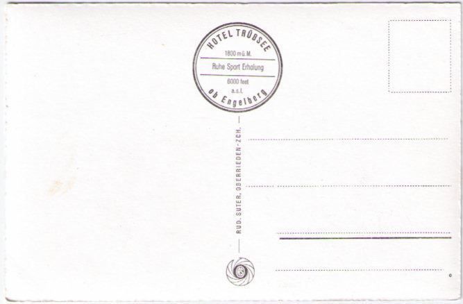 Cartoline postali: Engelberg – Usato da Binningen venduto da Mountainrider 1
