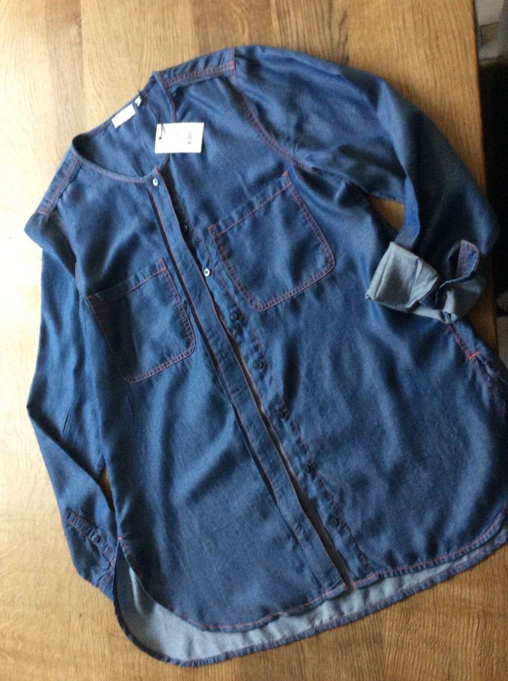 Camicette: nulu JEANSBLUSE BLUSE/HEMD GR.38/M neu – Nuovo e nell'imballaggio originale da Frauenfeld venduto da Boldi46