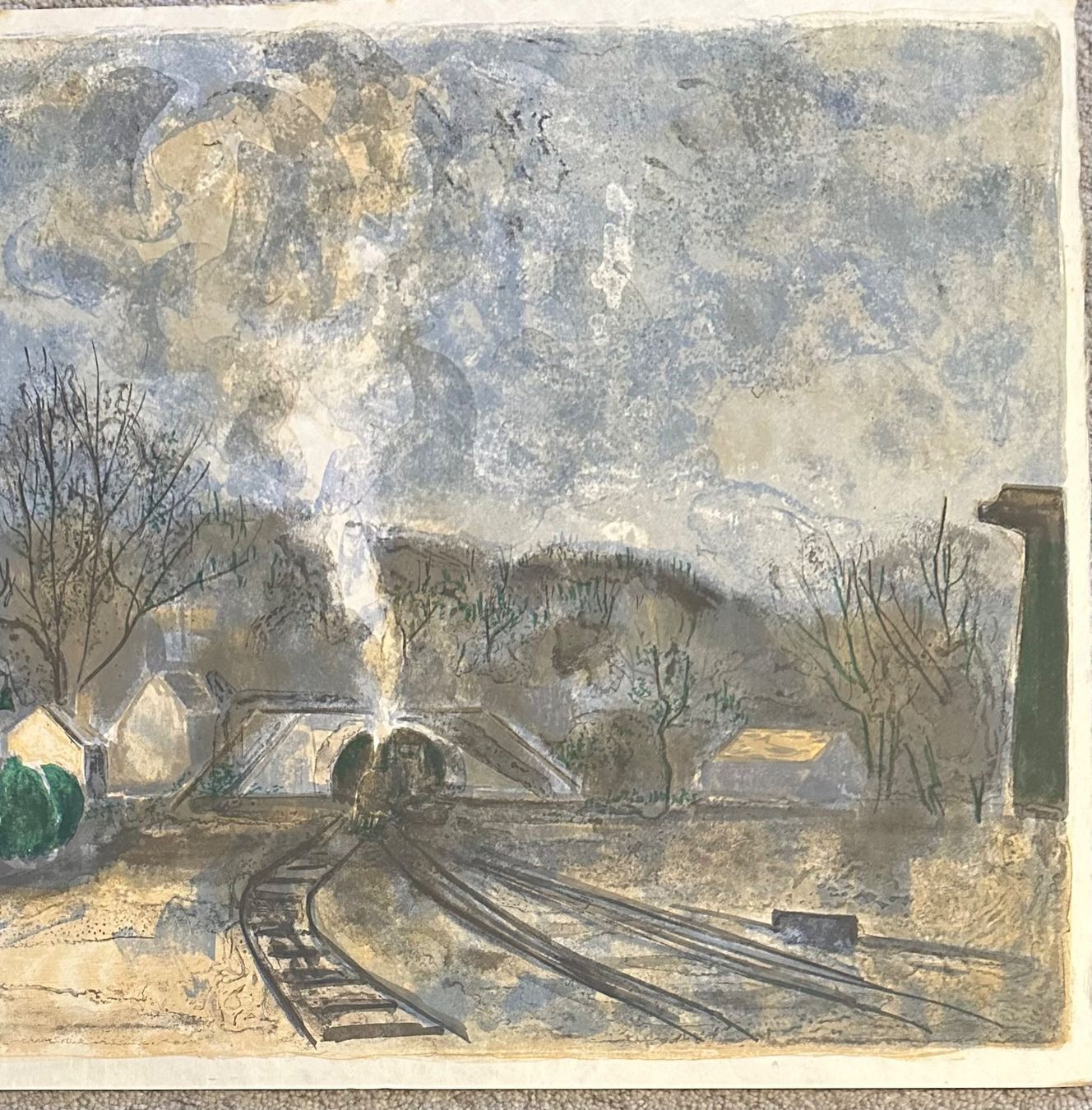 Arts picturaux & lithographies: Roger Forissier 1924-2003 Lithographie – D'occasion à Gersau par grafik-kunst 2