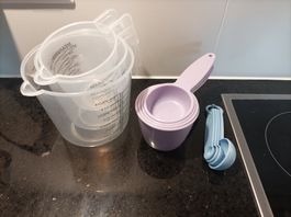 Ensemble de mesure pour la patisserie