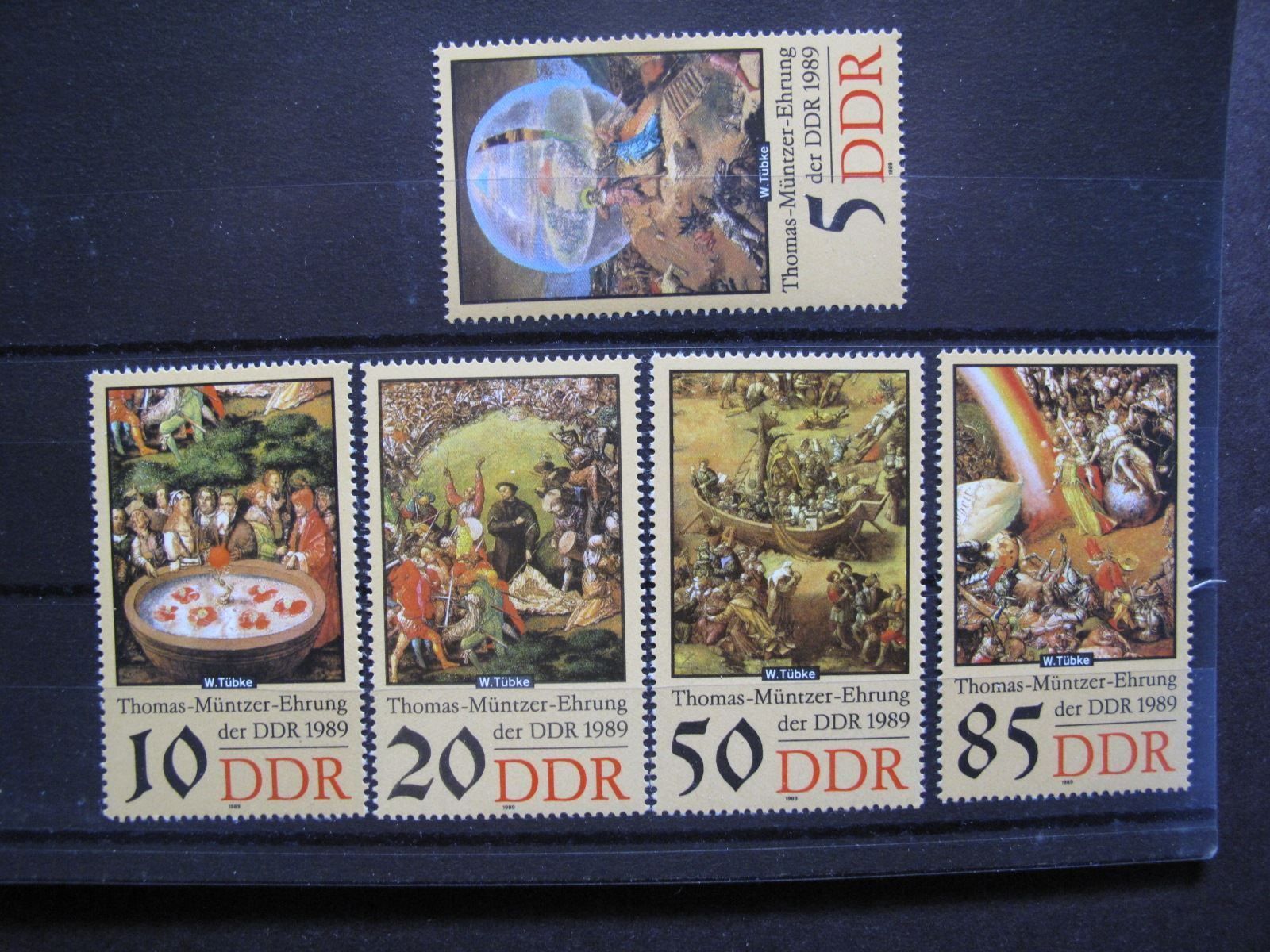 Alle Münzen: DDR 1989 Thomas Müntzer II   ** – Gebraucht aus Wil SG von fva01