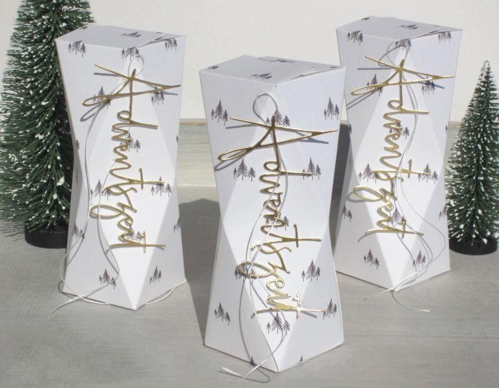 Sciablone: ADVENTSZEIT SCHRIFTZUG STANZSCHABLONE – Nuovo e nell'imballaggio originale da Affoltern am Albis venduto da Makianwa 2