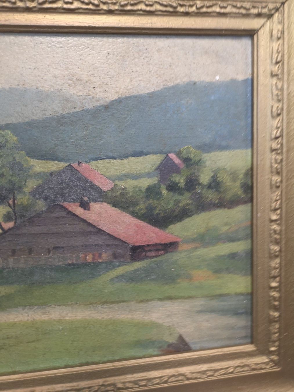 Gemälde: HUILE SUR PANNEAU SIGNÉE ET? – Gebraucht aus Genève von Qanil77 3