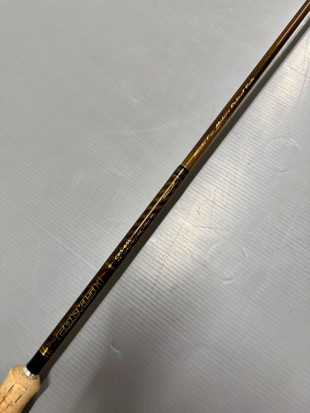 Canne da pesca: Major Craft Corkish 1.98m Spinnrute – Usato da Trimbach venduto da duri.. 3
