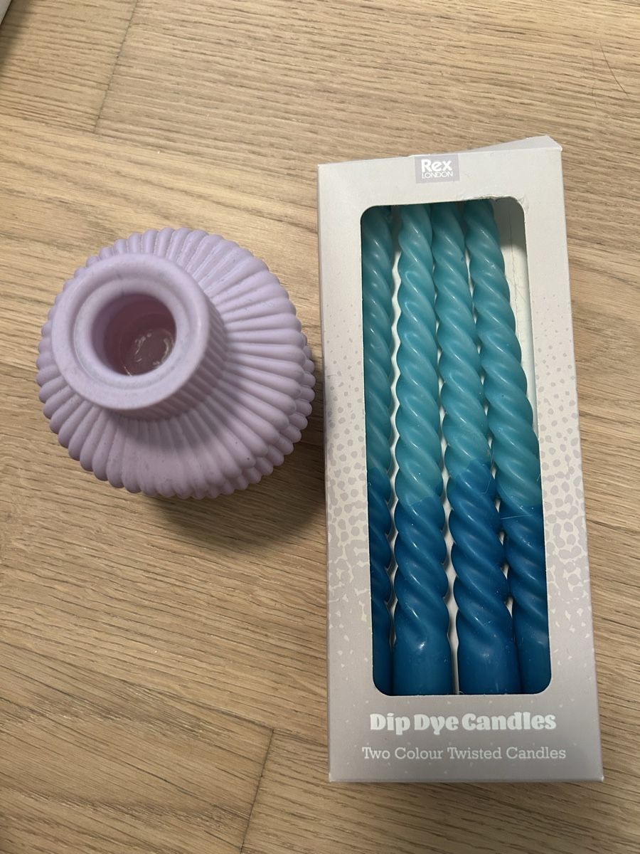 Kerzenständer: Rex London Dip Dye Candles – Neu (gemäss Beschreibung) aus Wallisellen von lilou27_36 1