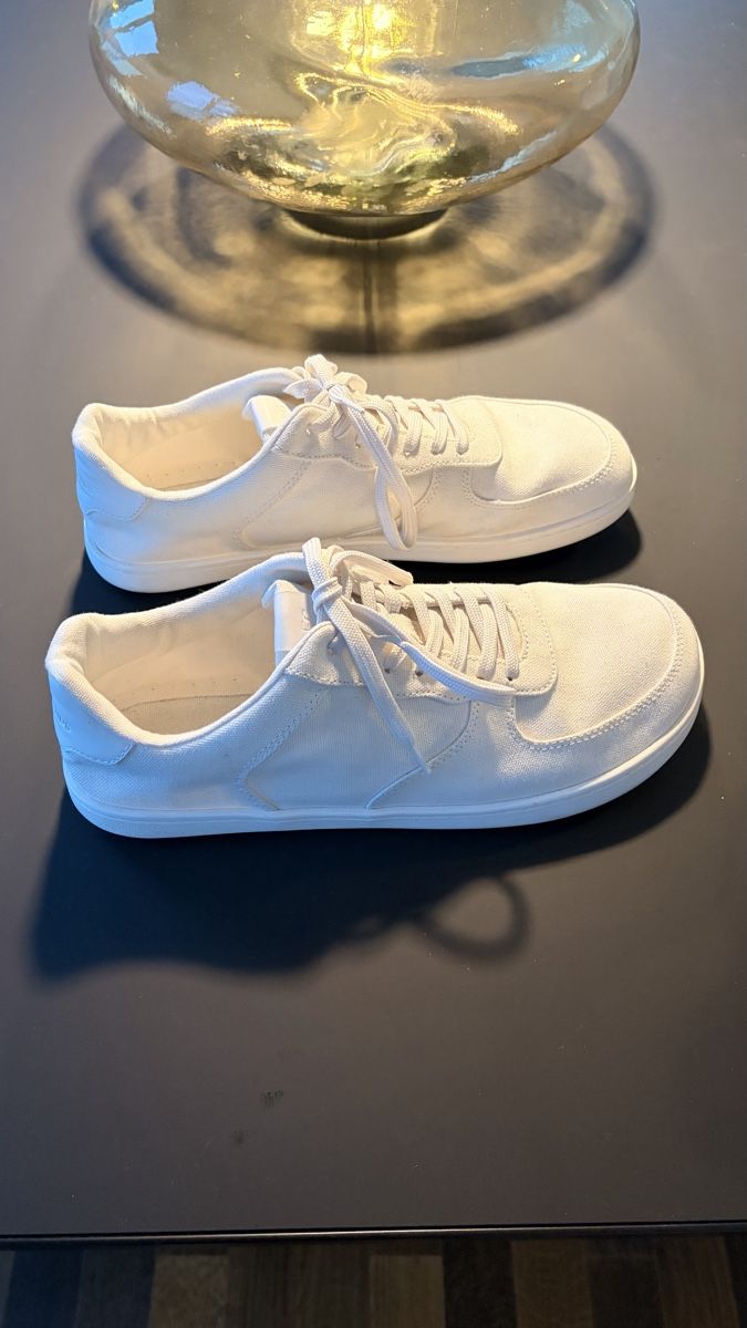 Scarpe da uomo: Barfussschuhe Feelgrounds Courtside Canvas - All White – Usato da Landquart venduto da ArthurLOTW 3