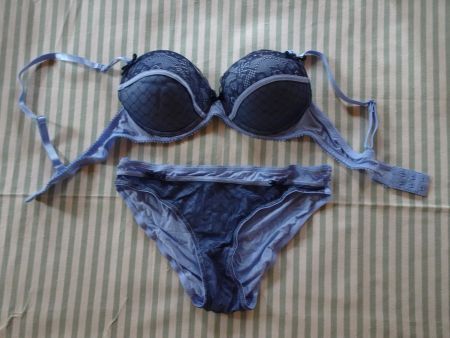 BH- und Slip-Set blau Gr. XS / 75 A - 260240