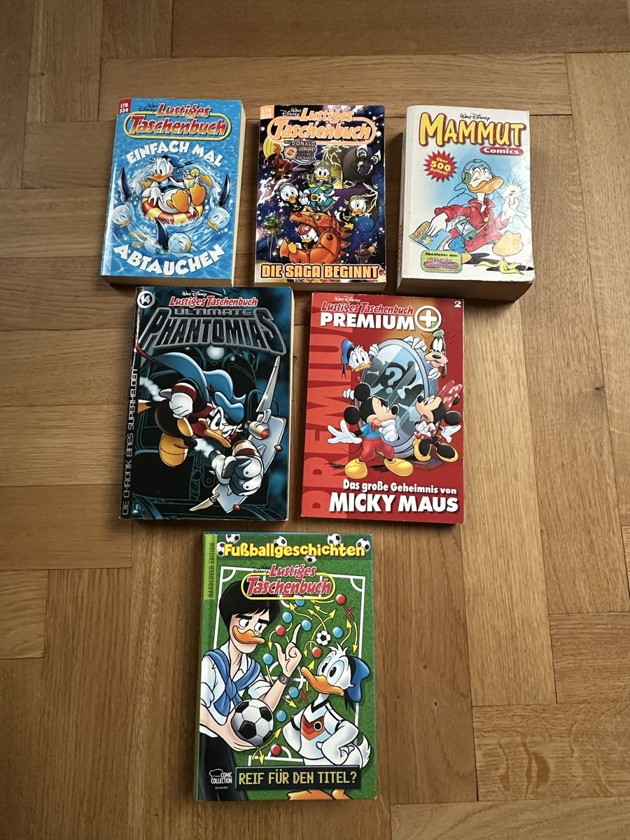 BD: 6 Comics Walt Disney – D'occasion à Lenzburg par PriskaLui