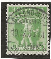 DERENDINGEN 10.09.08 auf Zu#103 Mi#97 Vollstempel [11A5]