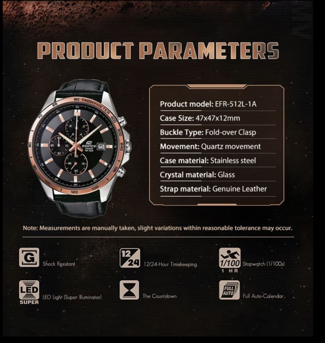 Casio Orologi: Casio Edifice Business Chronograph – Nuovo e nell'imballaggio originale da Schlieren venduto da Kamacho 3