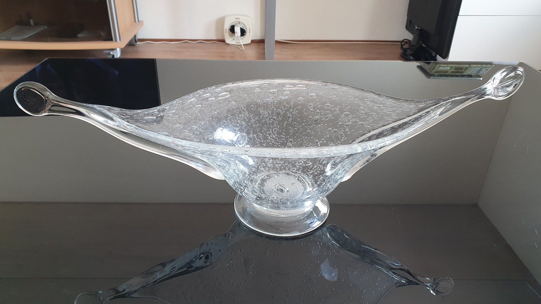 Tutte le decorazioni: aussergewöhnliche Glasschale – Usato da Giswil venduto da online-Brockenhaus