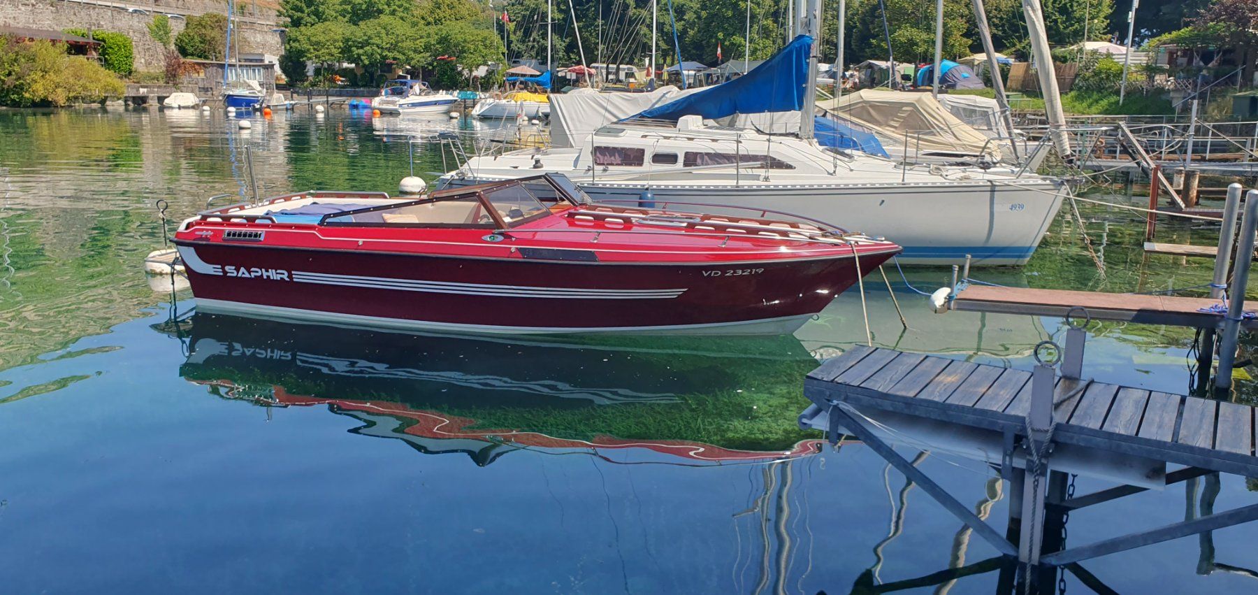 Schweizer Barche: Vends magnifique Saphir 700 de 1983. – Usato da st legier venduto da Lolito68 4