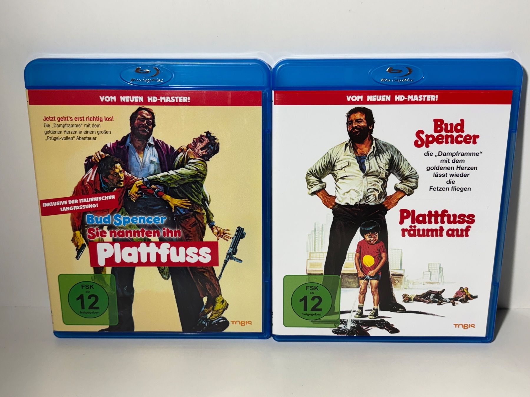 Alle DVDs: Die grosse Plattfuss-Box - Bud Spencer Blu Ray – Gebraucht aus Wilderswil von Sstriker 4