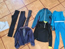 Kleiderpaket 10 Teile Gr. 140 Ski Fleece Leggins
