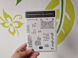 Stampin'up "Geheimnisvoller Garten", inkl. Stanzschablone