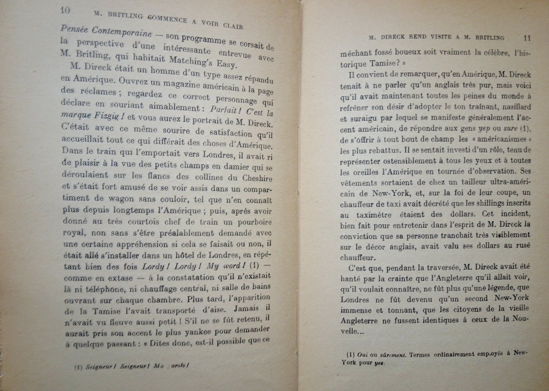 Bücher: H.G. Wells - Mr Britling commence à voir clair. – Gebraucht aus Châtelaine von Gio54321 4