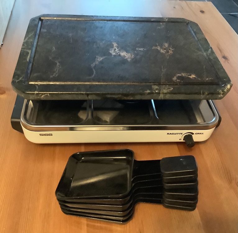 Sigg Hot Stone Raclette Grill Personen Kaufen Auf Ricardo