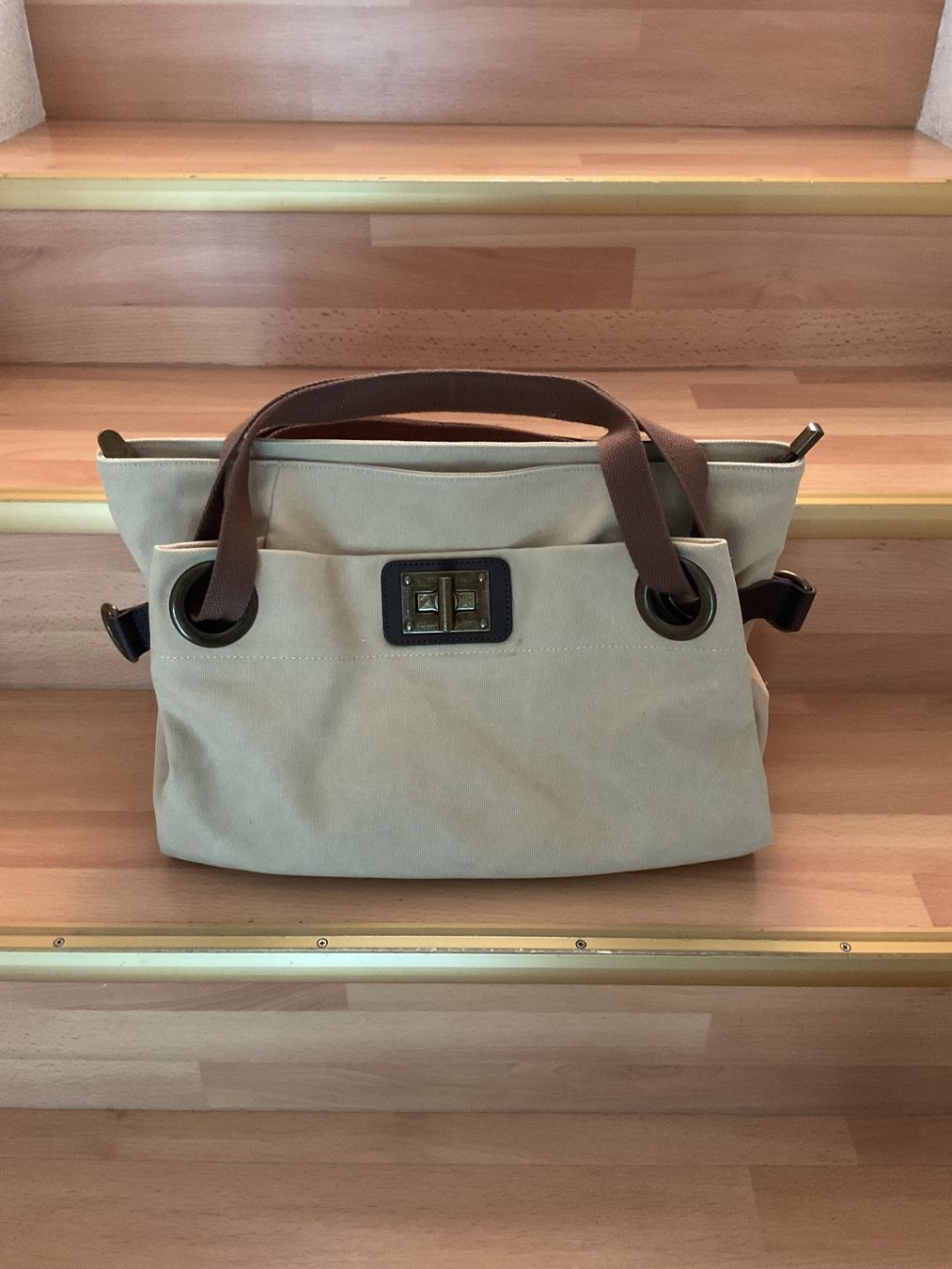 Borse da donna: ZEDE Canvas Tasche Pont des Arts – Nuovo (secondo la descrizione) da Zeiningen venduto da lunadimiele 1