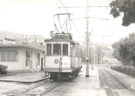 Neuchâtel NE Tram Linie 5 in Auvernier Triebwagen 46