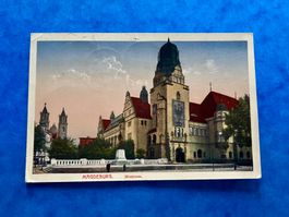 AK Postkarte gelaufen Magdeburg Tschechien