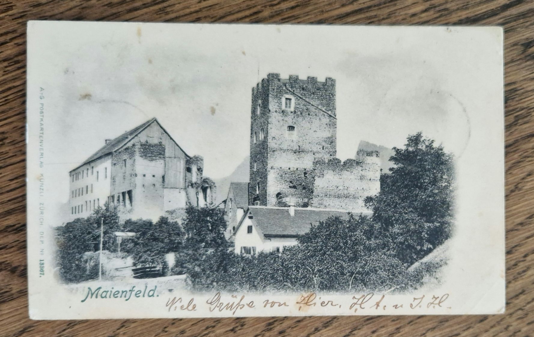 Cartes postales: Maienfeld 1902 – D'occasion à Ebikon par Donar50