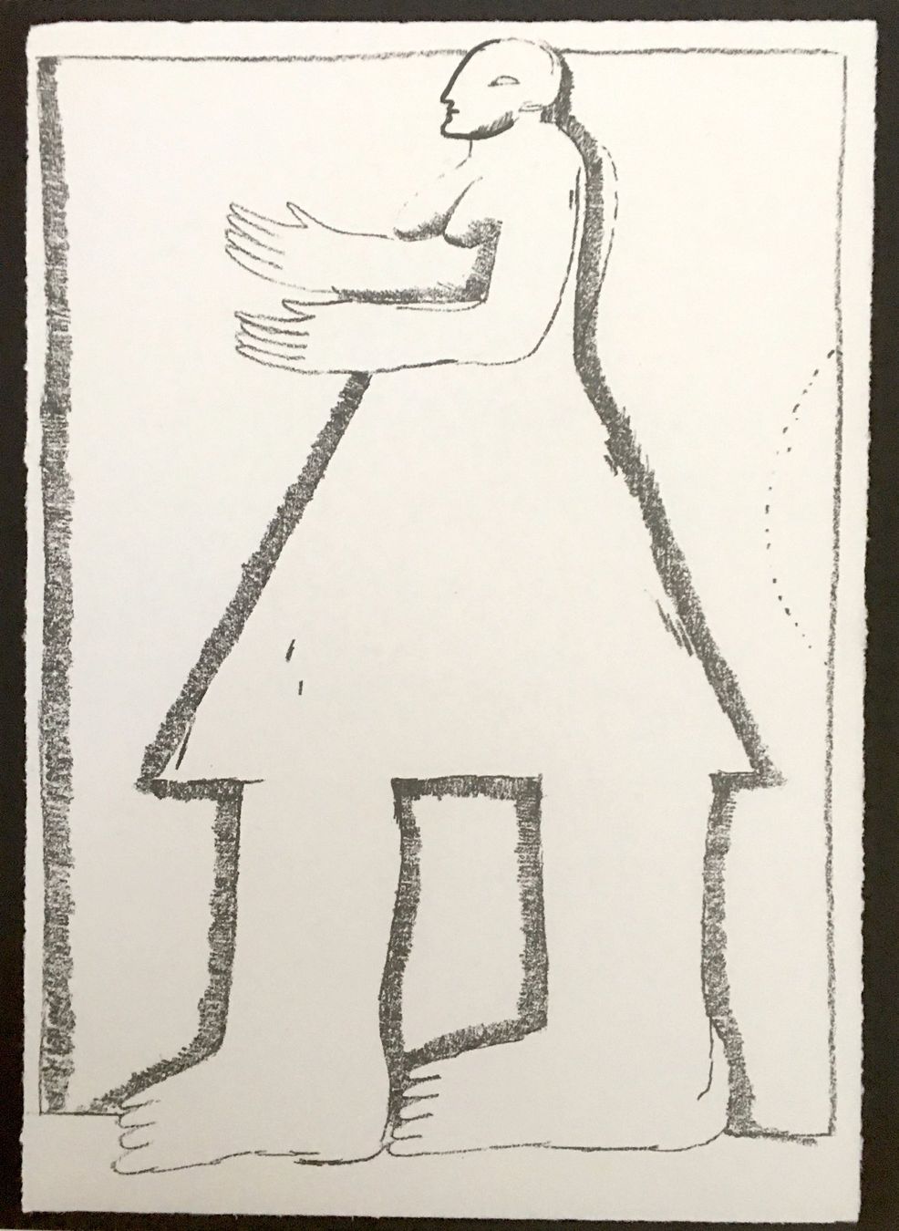 Grafica & Litografie: HORST ANTES       Original Lithographie  #727 – Usato da Nennigkofen venduto da Sommersonnen 2