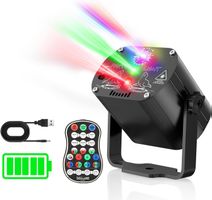 360° Discokugel Party Strobe Licht RGB (Batterie Mode)
