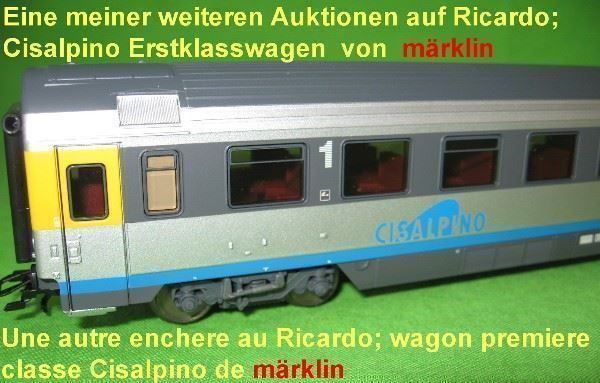 Märklin Modellini di ferrovie: DB Vierachs- Rungenwagen 4663 +2 Container Ullrich Spedition – Usato da Winterthur venduto da Ricardo211 5