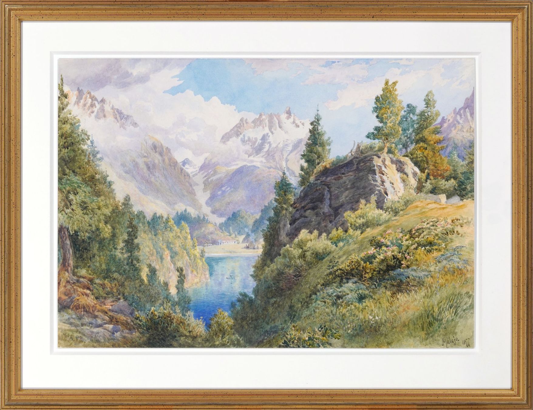Gemälde: Aquarelle St. Moritz / Silsersee / Lej da Cavloccio – Gebraucht aus Meilen von Anonymous3 8