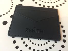 ZENITH ORIGINAL PORTE-CARTES ETUI - WATCH CASE CARD - NEW !
