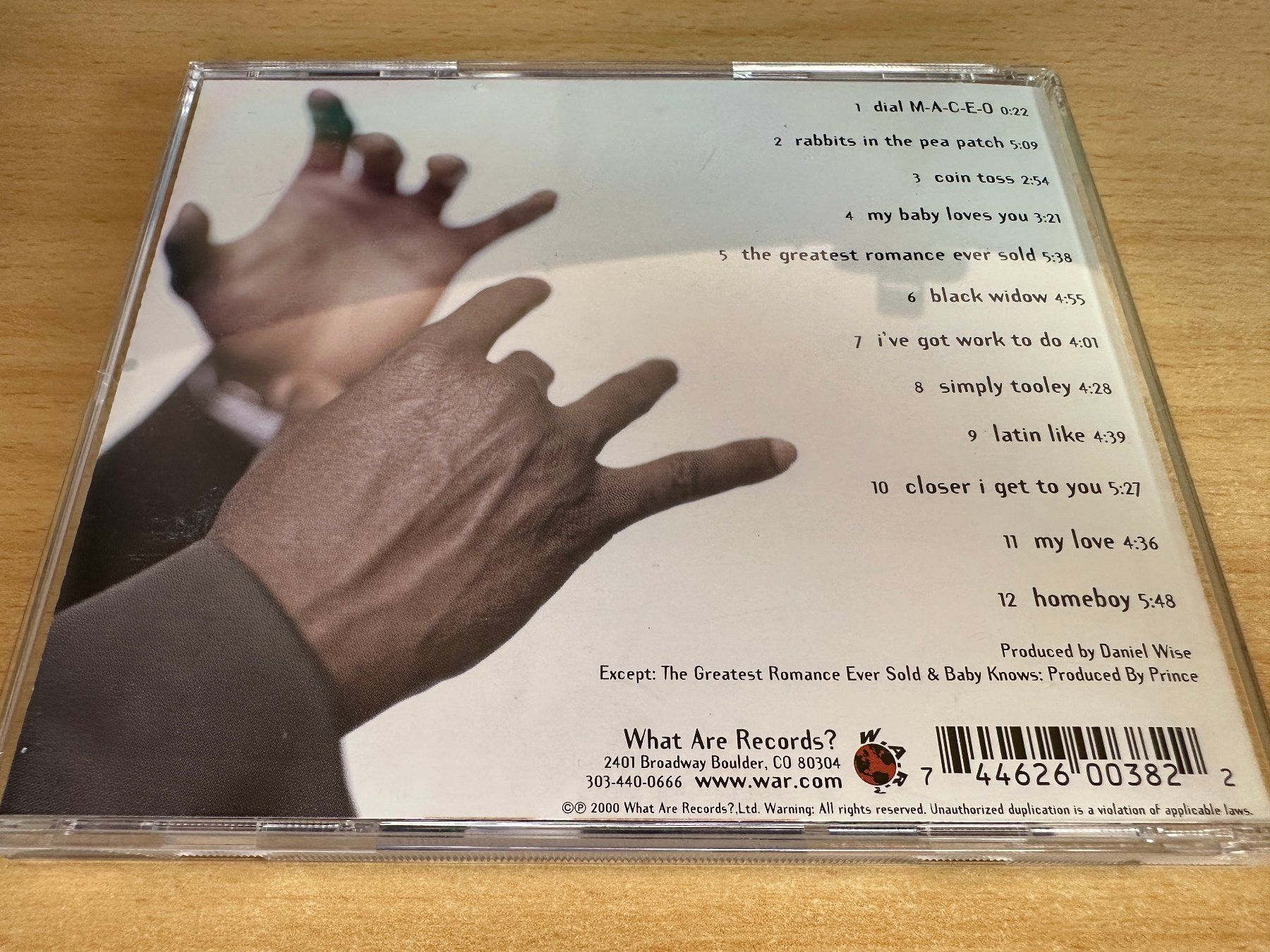 CDs: Maceo Parker – Dial: Maceo – Gebraucht aus Rikon im Tösstal von Alpenmutz 1
