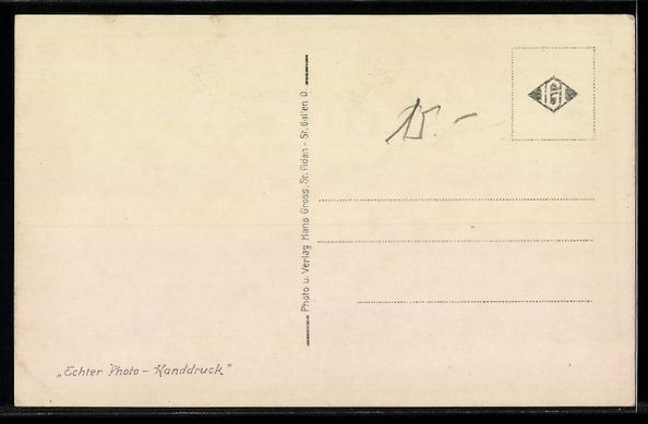 Cartoline postali: AK Gais, Platz mit Dorfbrunnen – Usato da Berlin venduto da bartko-reher 1